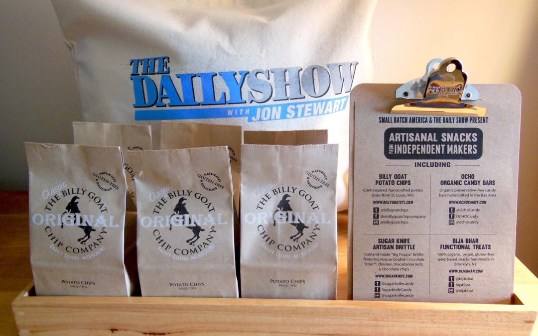 Small Batch America in The Daily Show Green Room
